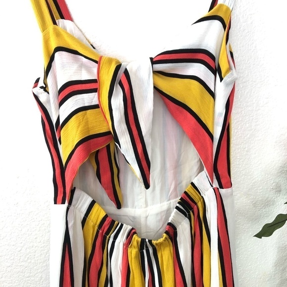 Lulus Striped Tie Back Jumpsuit - Picture 5 of 7